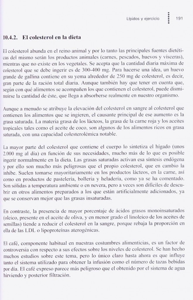 Huevos y colesterol